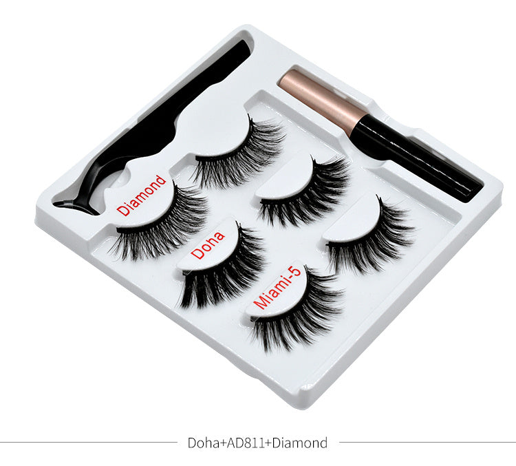 Magnetic false eyelashes Magnetic false eyelashes
